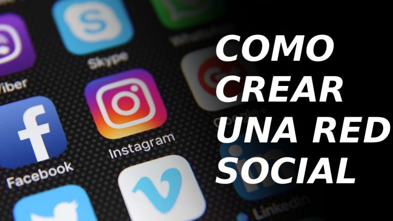 Crear una red social