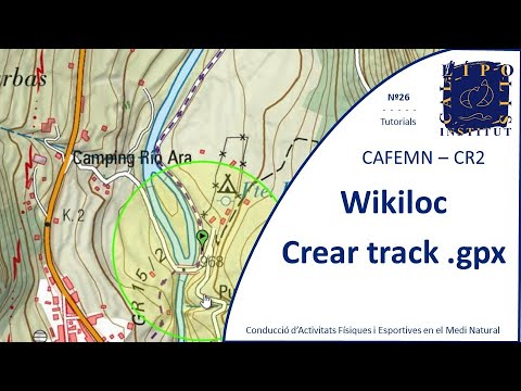 Crear ruta gpx