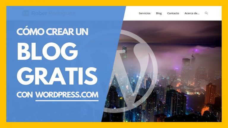 Crear blog en wordpress