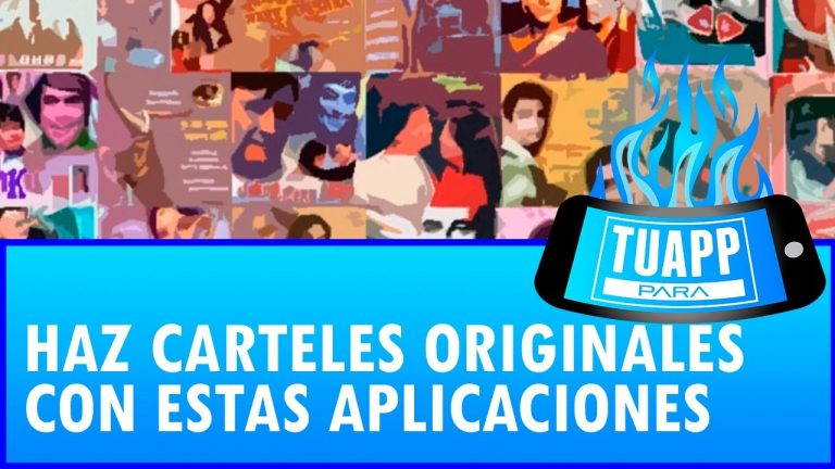 Crear carteles app